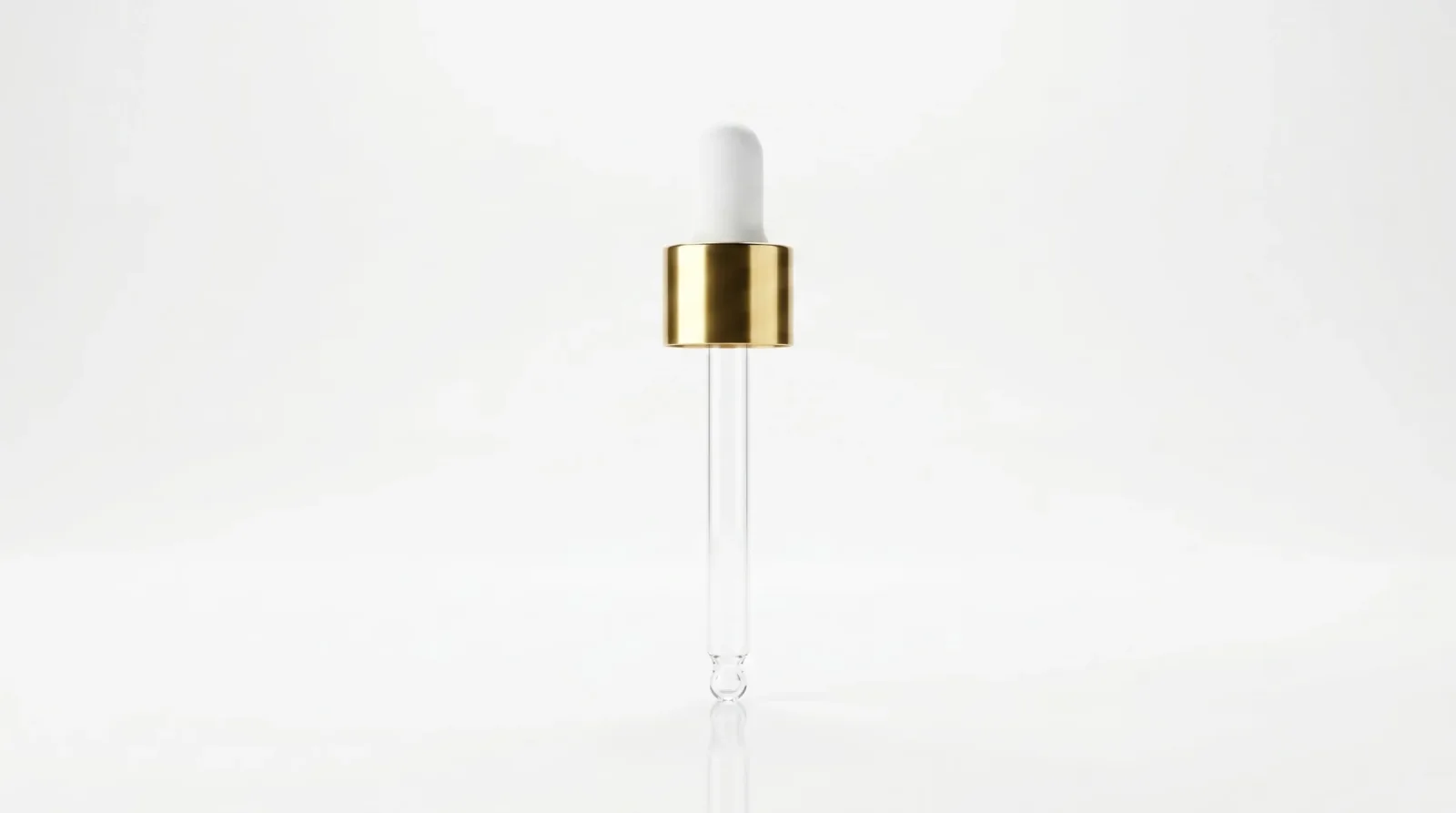 Gold Glass Dropper