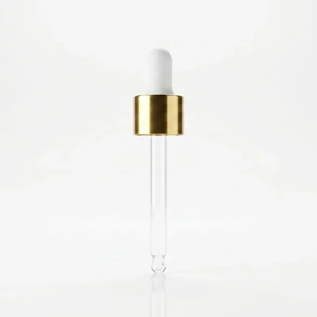 Gold Glass Dropper